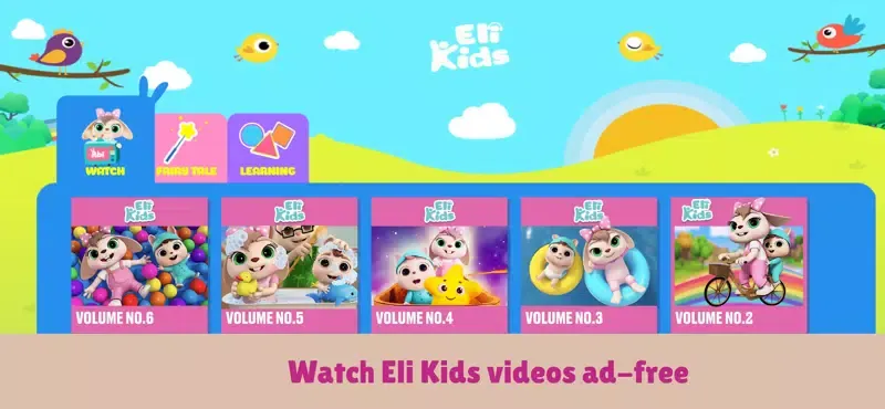 Capturas de tela do Eli Kids