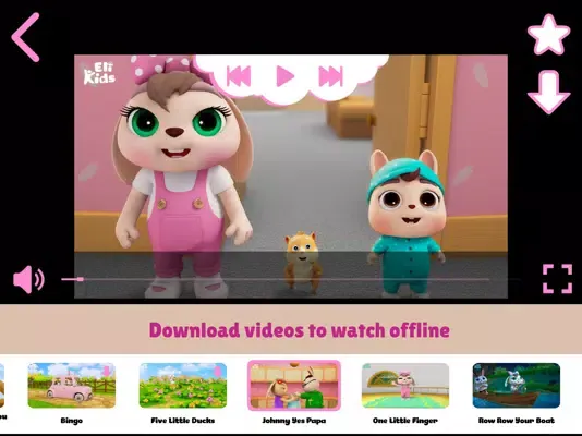 Capturas de tela do Eli Kids
