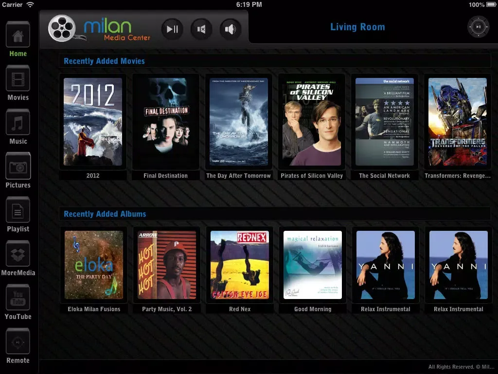 Screenshot di Milan Climax iPad 