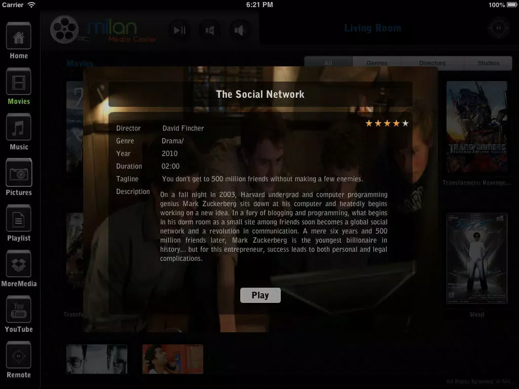 Screenshot di Milan Climax iPad 