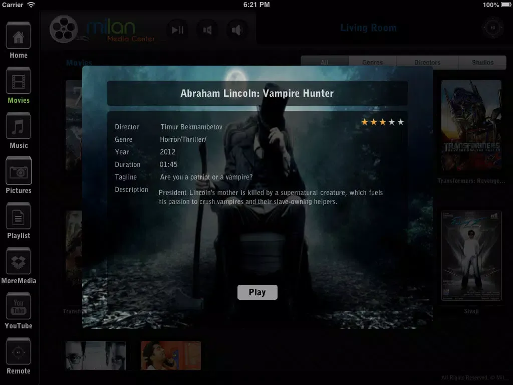 Screenshot di Milan Climax iPad 