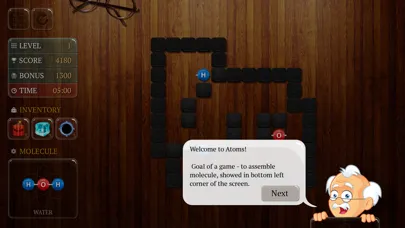 Tangkapan layar Atoms HD