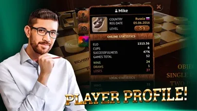 Checkers Online Elite スクリーンショット