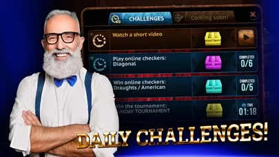 Checkers Online Elite スクリーンショット
