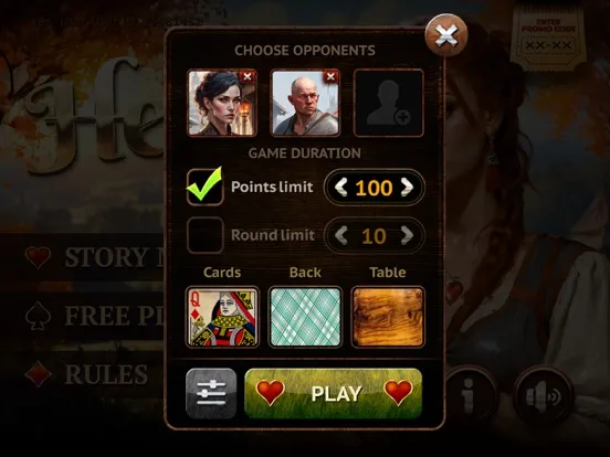 صور Hearts HD: Classic Card Game iPad 