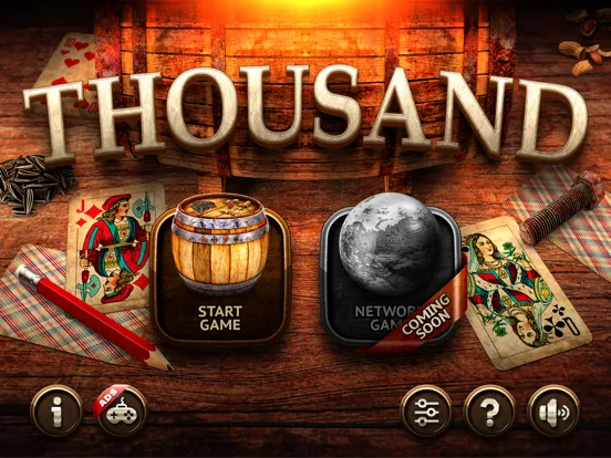 Tangkapan layar Thousand (1000) HD iPad 