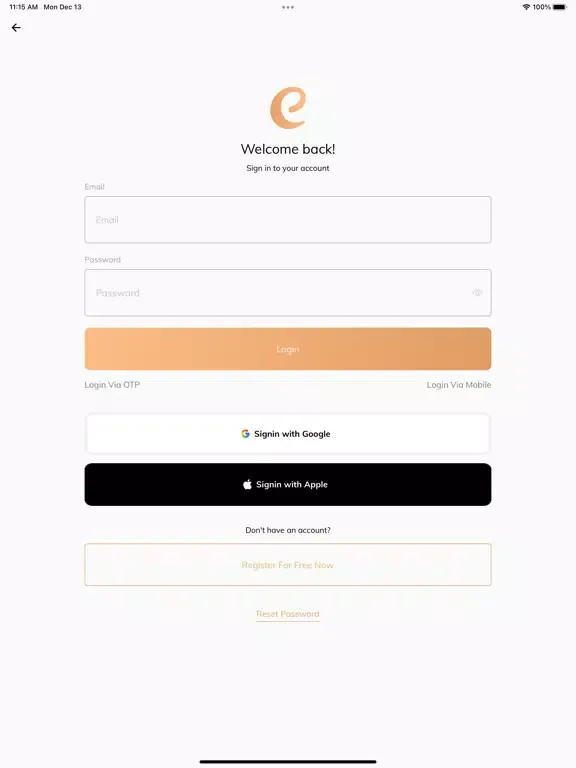 emall | إي مول iPad  سکرین شاٹس