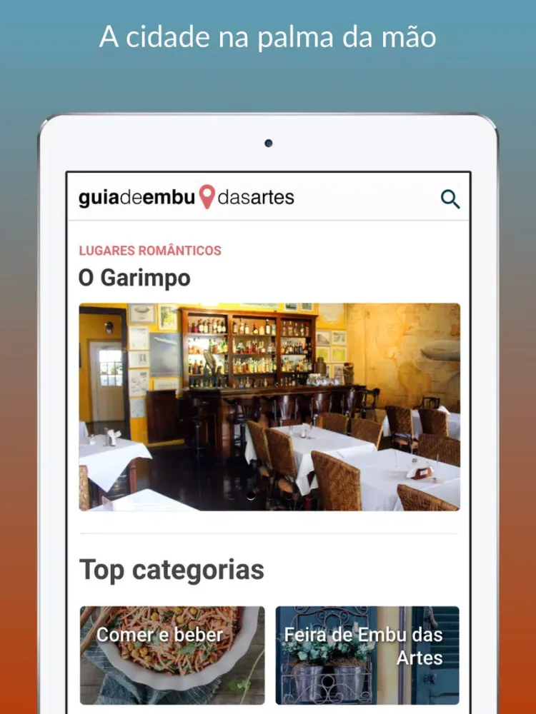 Guia de Embu das Artes iPad 應用截圖