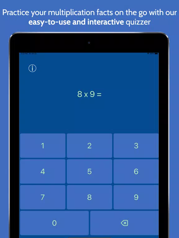 Multiplication Facts Fast iPad 應用截圖