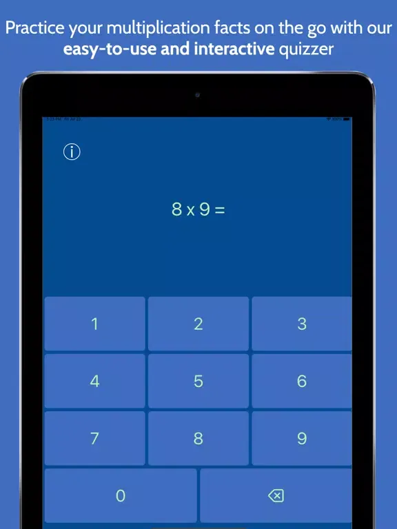 Multiplication Facts Fast iPad  स्क्रीनशॉट