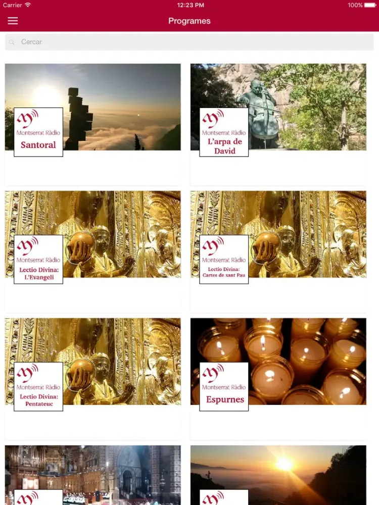 Montserrat radio iPad  Screenshots