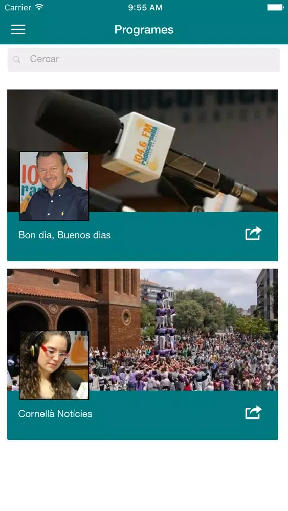 Скриншоты Ràdio Cornellà