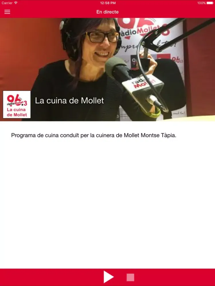 Ràdio Mollet iPad 应用截图