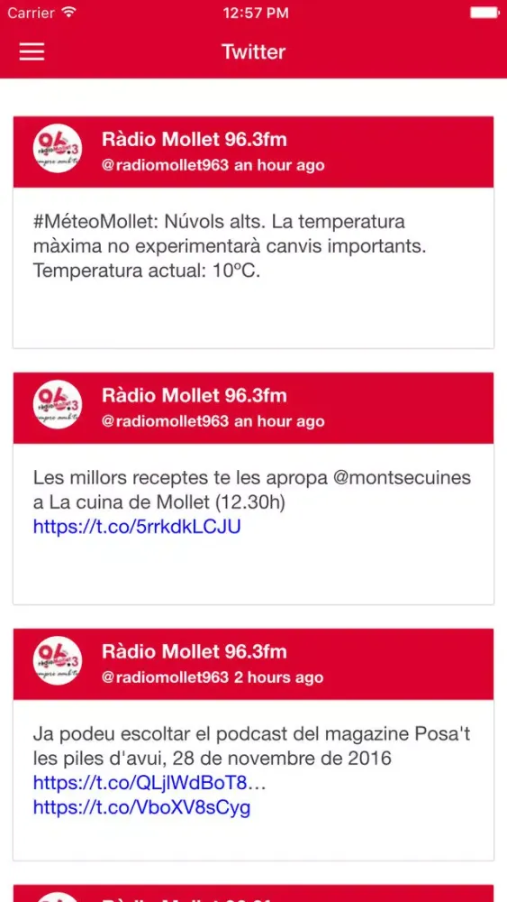 Ràdio Mollet应用截图