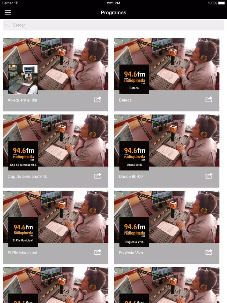 Ràdio Pineda iPad  Ekran Görüntüleri
