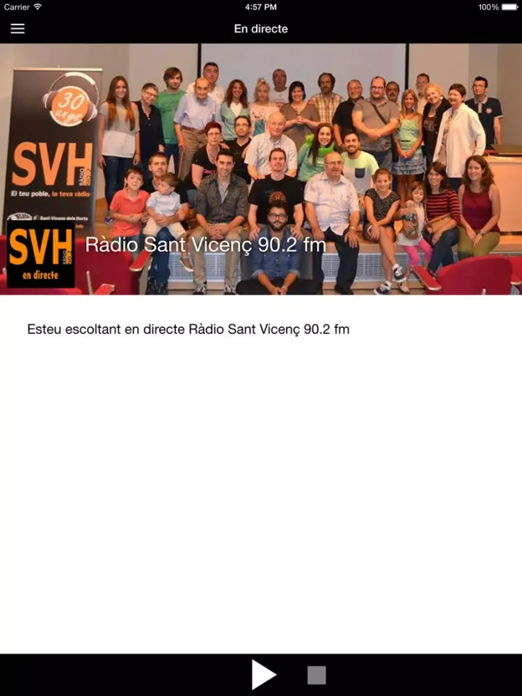 Ràdio Sant Vicenç iPad  Screenshots
