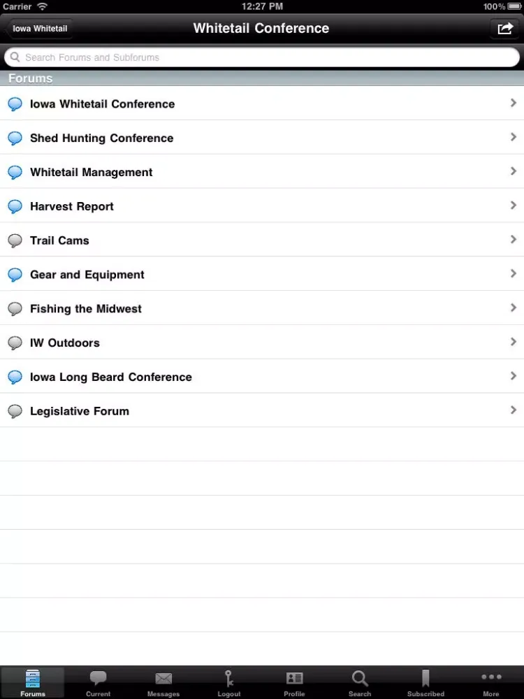 Screenshot di Iowawhitetail Mobile App iPad 
