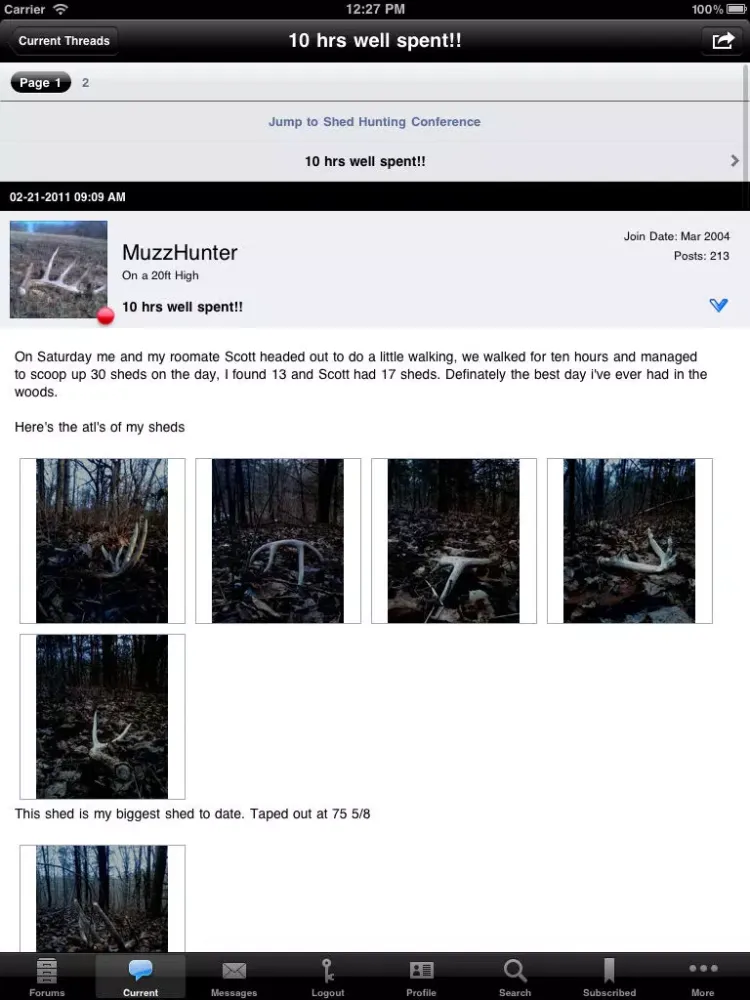 Screenshot di Iowawhitetail Mobile App iPad 