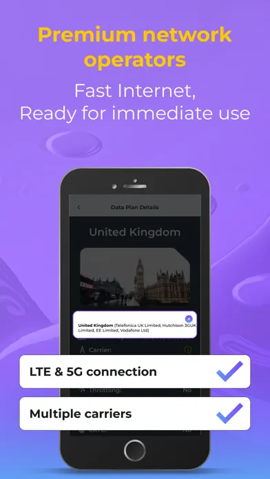 Capturas de tela do Esimatic: eSIM & Prepaid Data