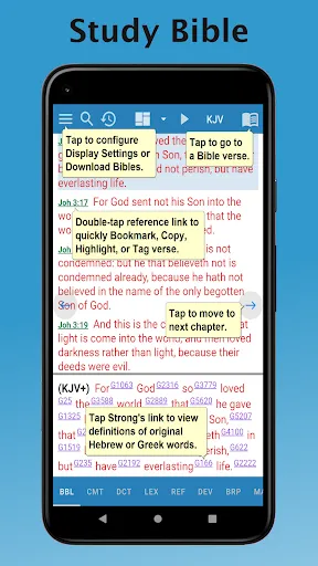 e-Sword: Bible Study to Go سکرین شاٹس