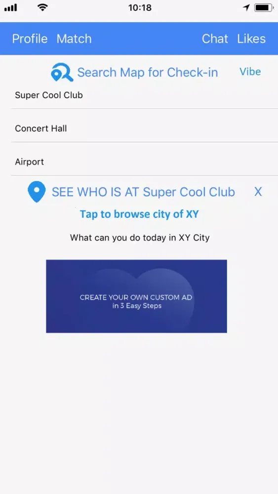 CityVibe Etact Ekran Görüntüleri