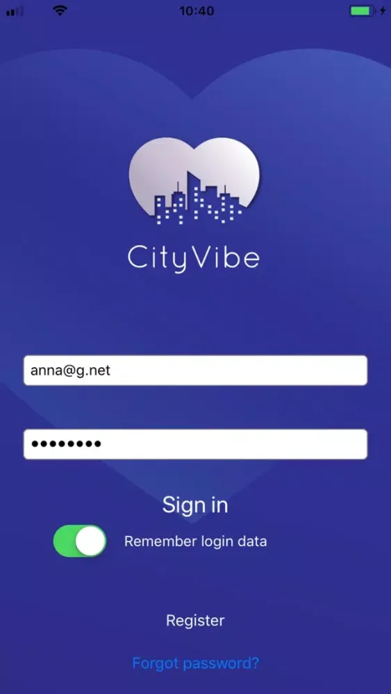 CityVibe Etact Ekran Görüntüleri