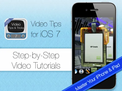 Tips & Tricks for iOS 7 & iPhone: Video Secrets Free iPad  Screenshots