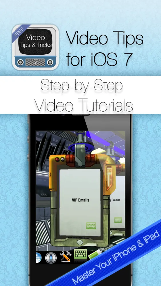 Tips & Tricks for iOS 7 & iPhone: Video Secrets Free Screenshots