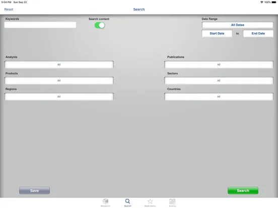 Eurasia Group iPad  Ekran Görüntüleri