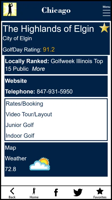 GolfDay Chicago 스크린샷