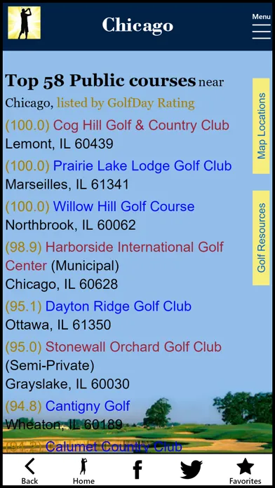 GolfDay Chicago 스크린샷
