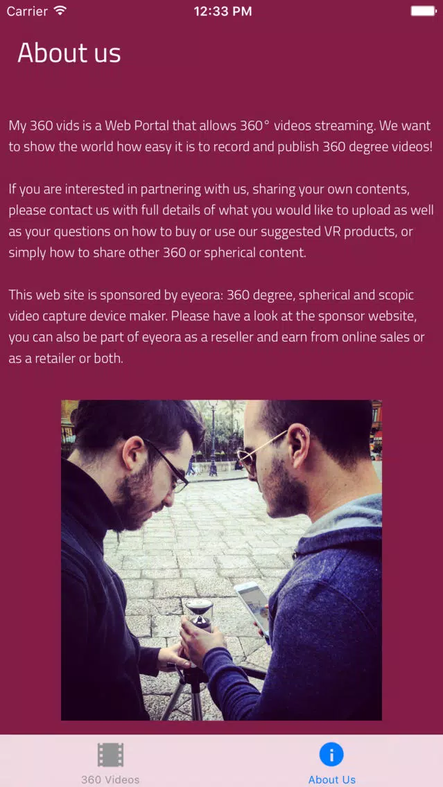 My360Vids سکرین شاٹس