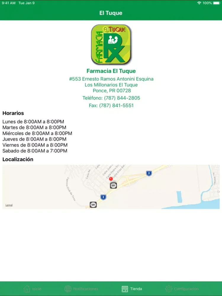 Farmacia PR El Tuque iPad  스크린샷