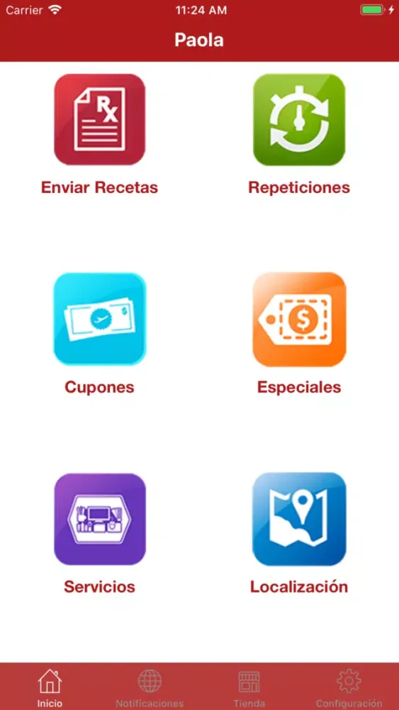 Capturas de pantalla de Farmacia Paola