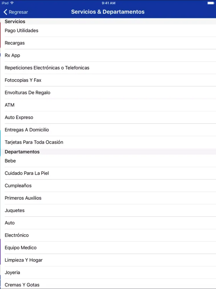 Capturas de pantalla de Farmacia San Andres iPad