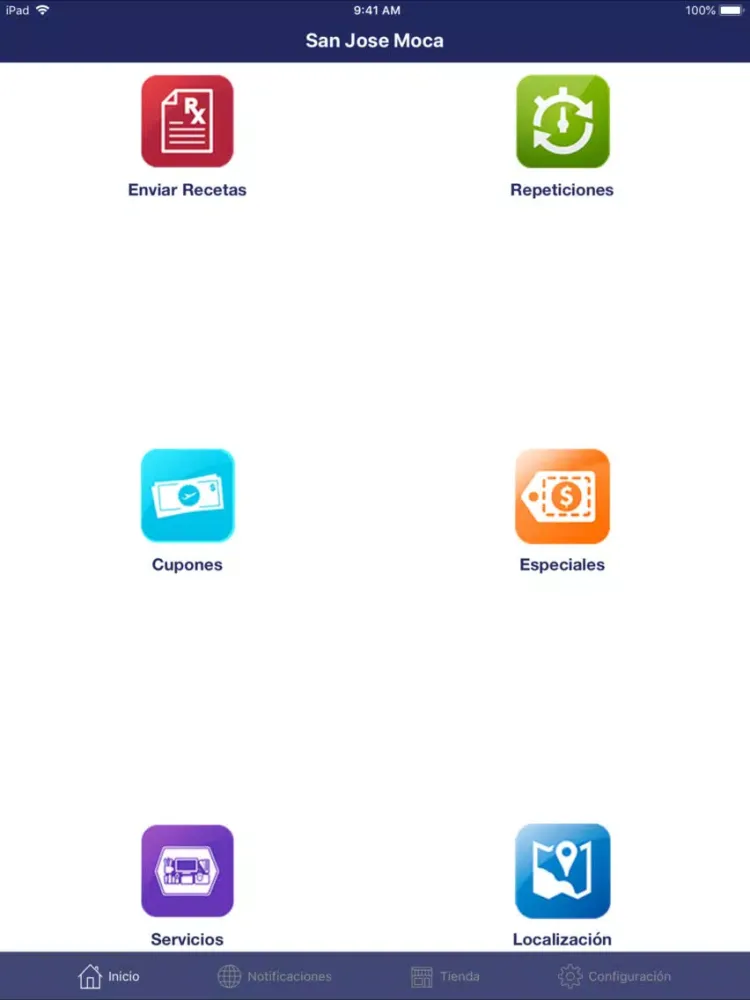Farmacia San Jose Moca iPad 應用截圖