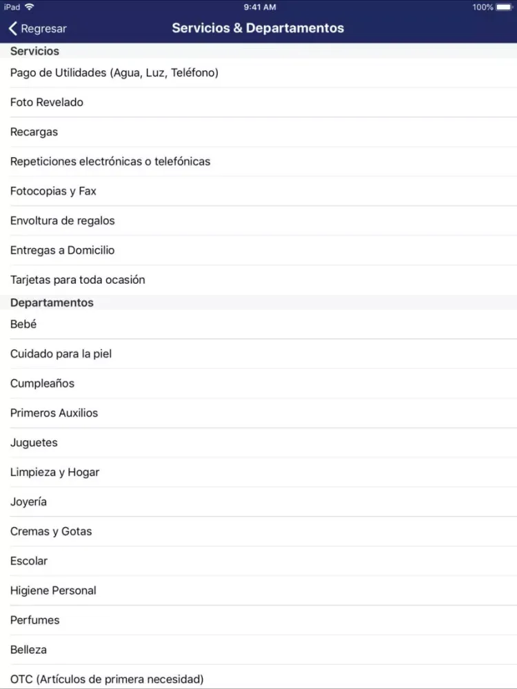 Farmacia San Jose Moca iPad 應用截圖