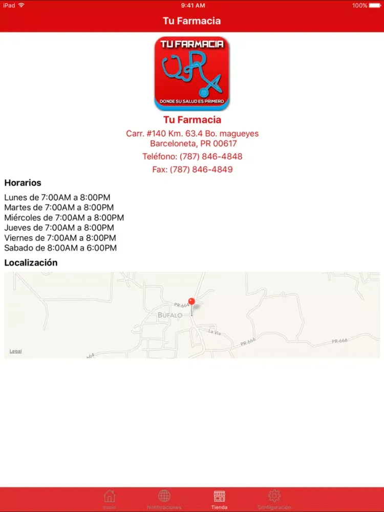 Captures d'écran de Tu Farmacia iPad 