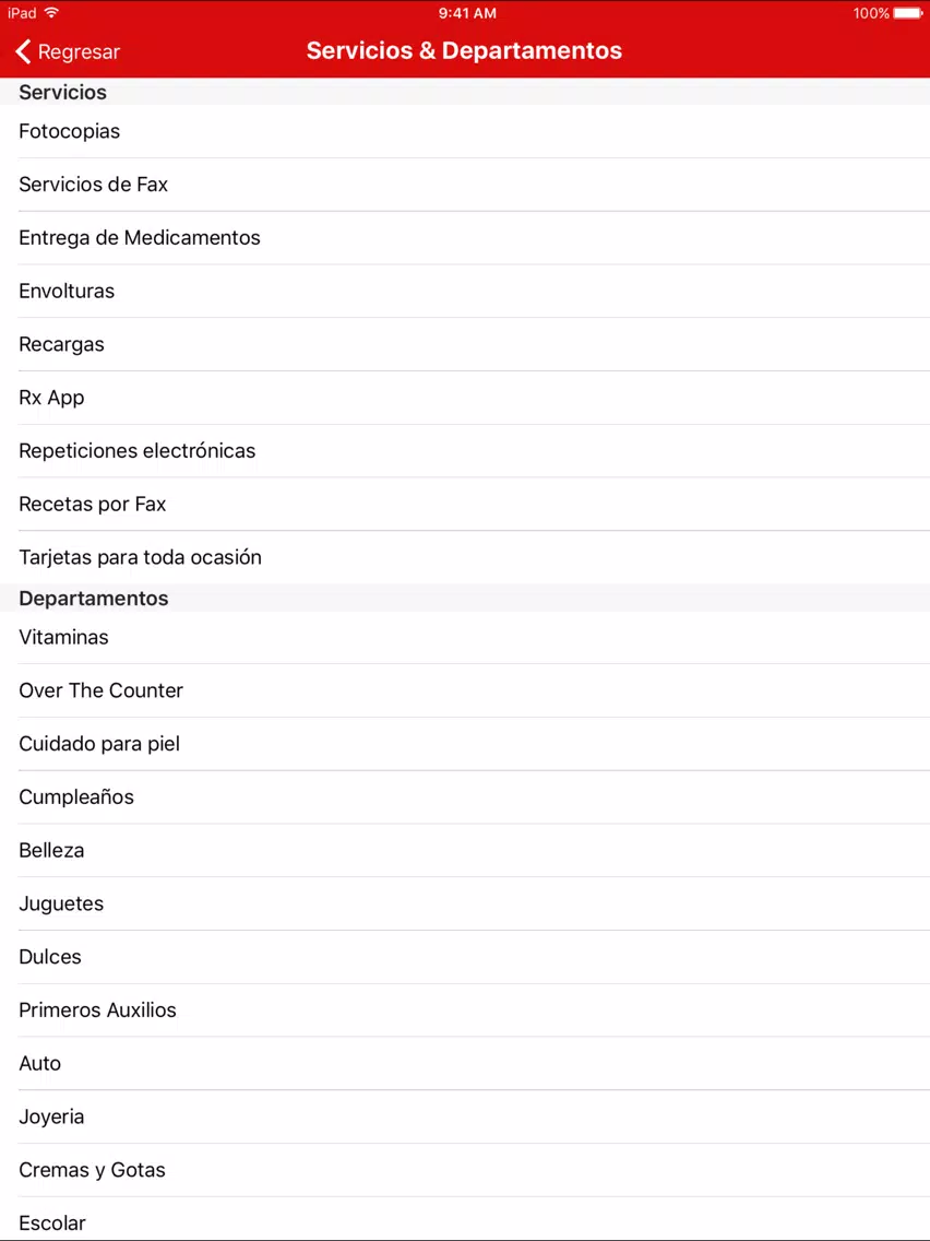 Screenshot di Tu Farmacia iPad 