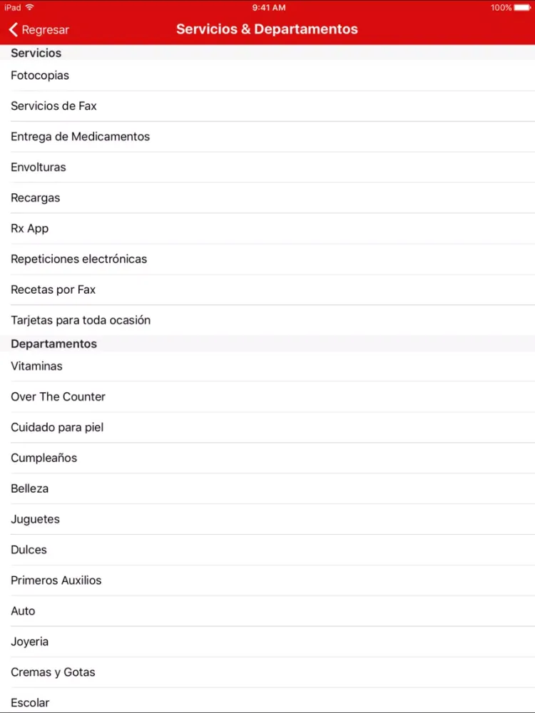 Captures d'écran de Tu Farmacia iPad 