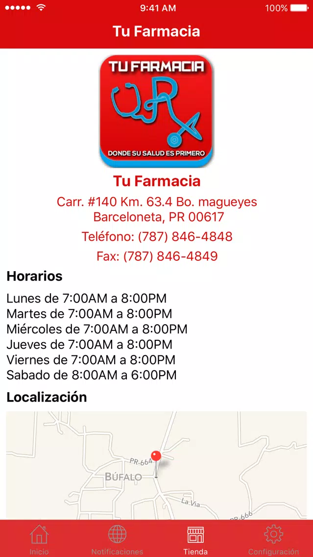 Screenshot di Tu Farmacia