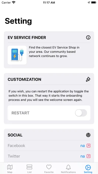 EV Service Finder स्क्रीनशॉट