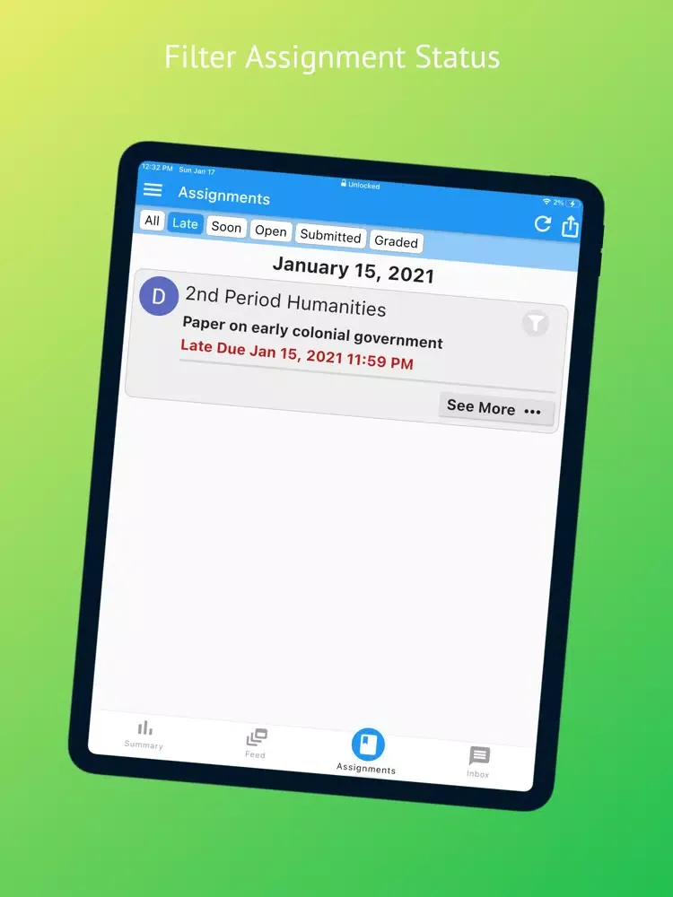 Zrzuty ekranu SchoolSnap-Empowering Parents iPad 