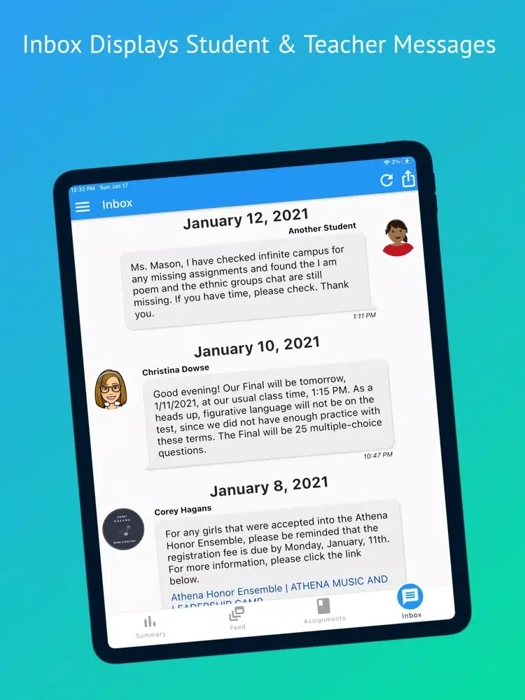 Zrzuty ekranu SchoolSnap-Empowering Parents iPad 
