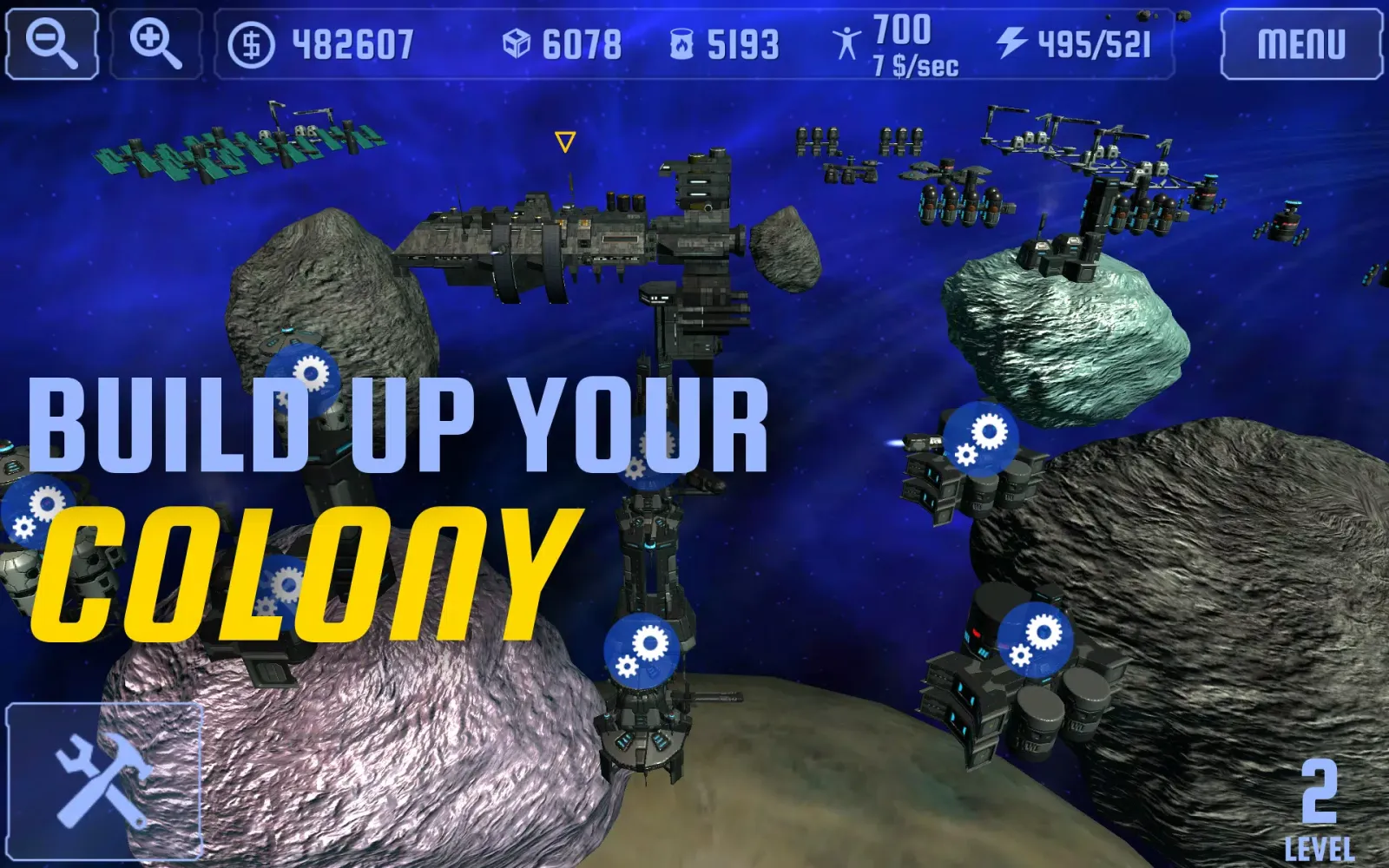 Idle Galaxy Miner: Strategy Screenshots