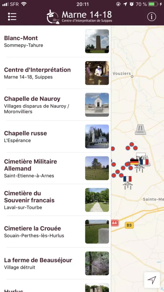 Captures d'écran de Marne 14-18