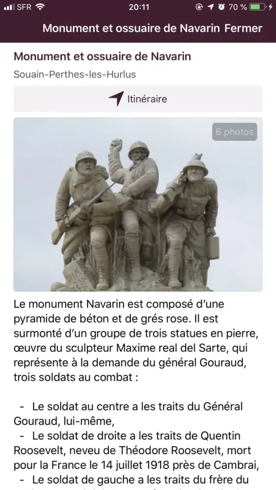 Captures d'écran de Marne 14-18