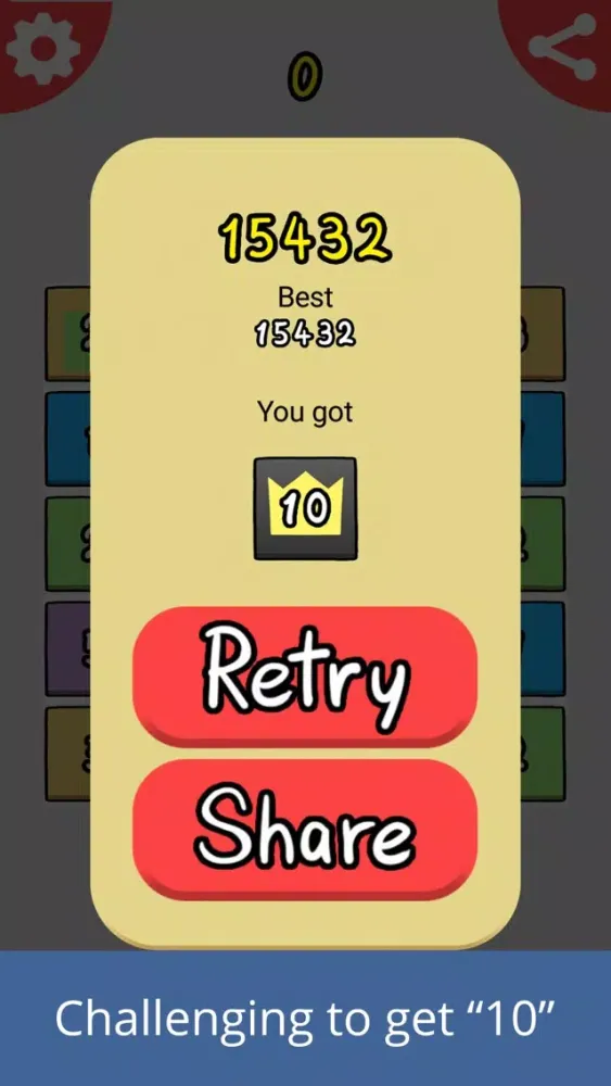 10 - The easiest most challenging number game! 스크린샷