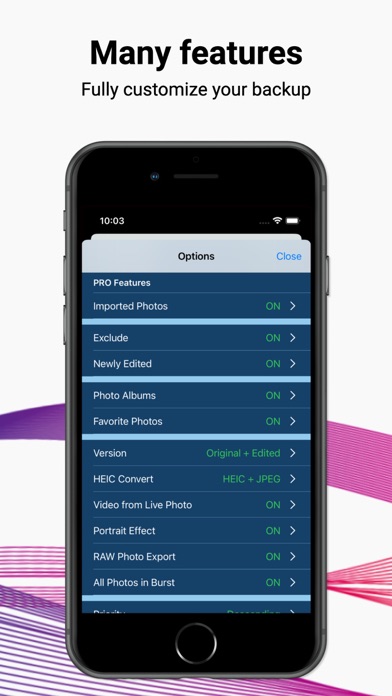 Photo Backup for Synology Screenshots