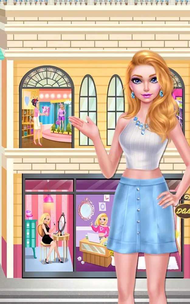 Скриншоты Fashion Doll DIY Designer